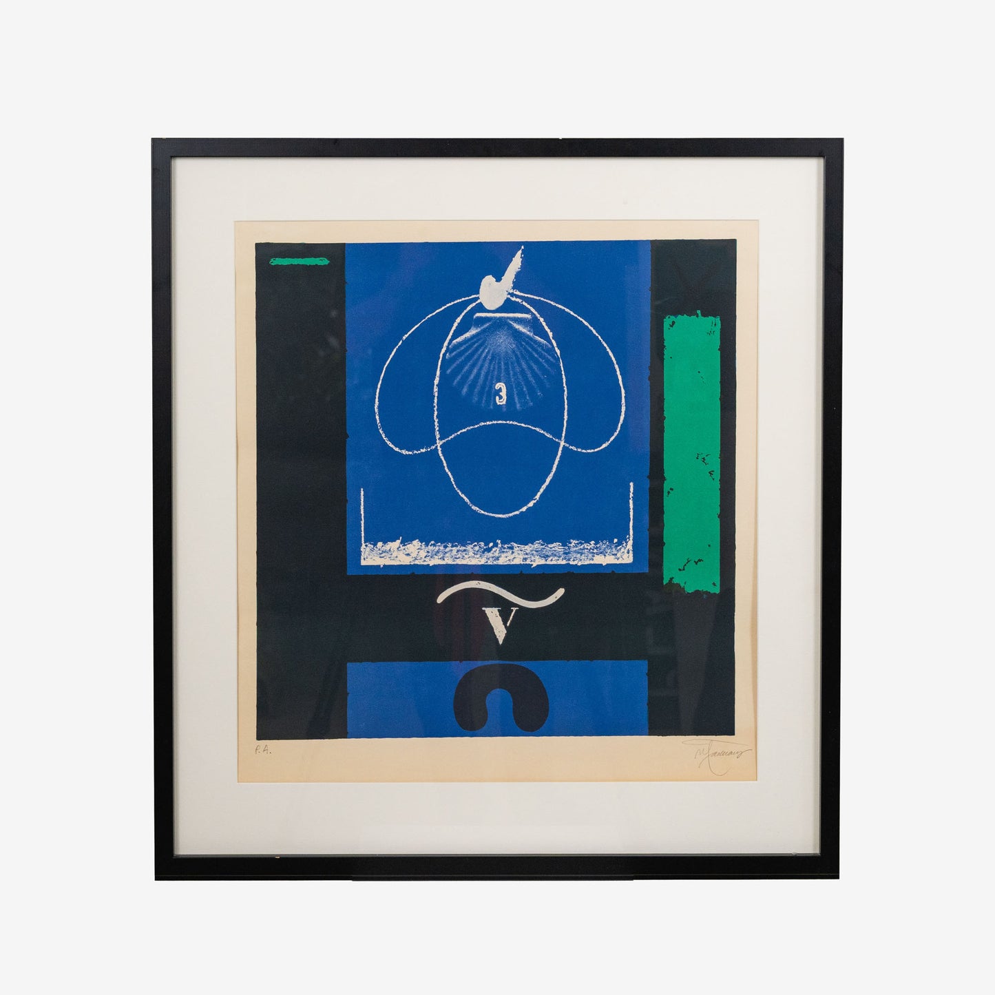 Joan Pere Viladecans, Litografia, 62.5 x 58.7 cm