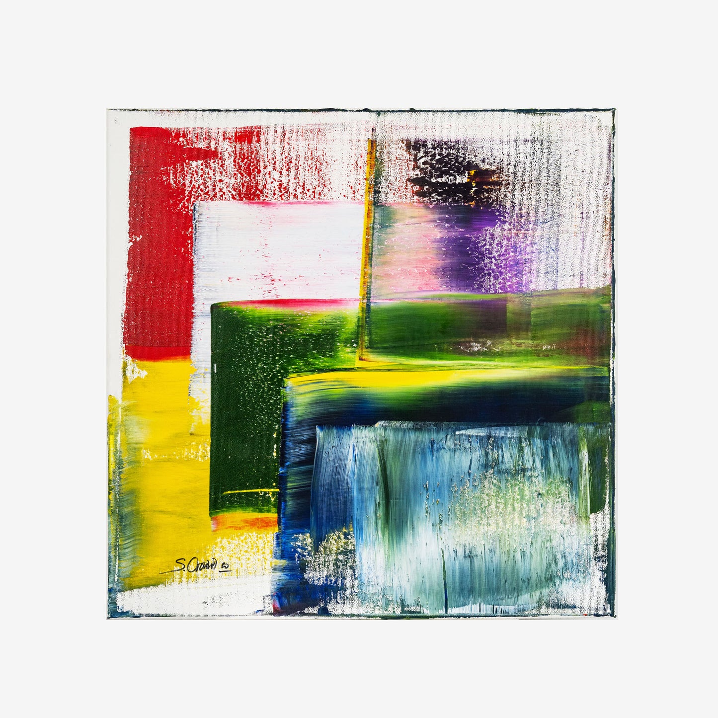 Landscape M2, Shuk Orani, 60 x 60 cm