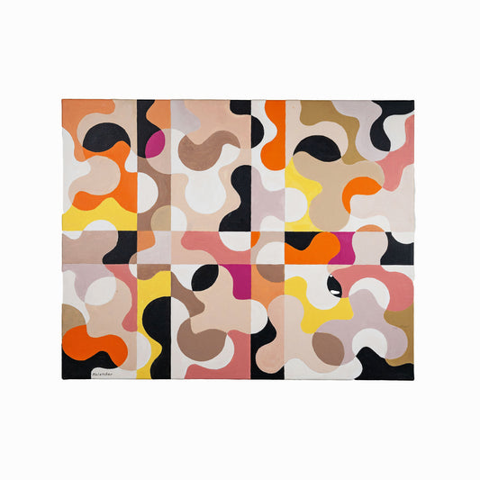 Juhani Melender, nimeämätön teos, 60 x 73 cm