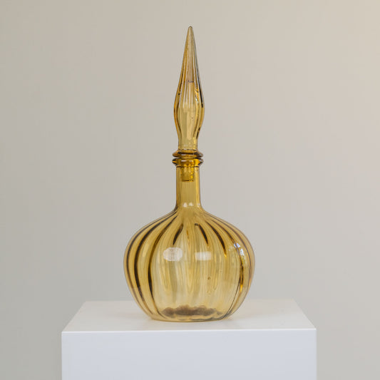 Lasipullo, keltainen