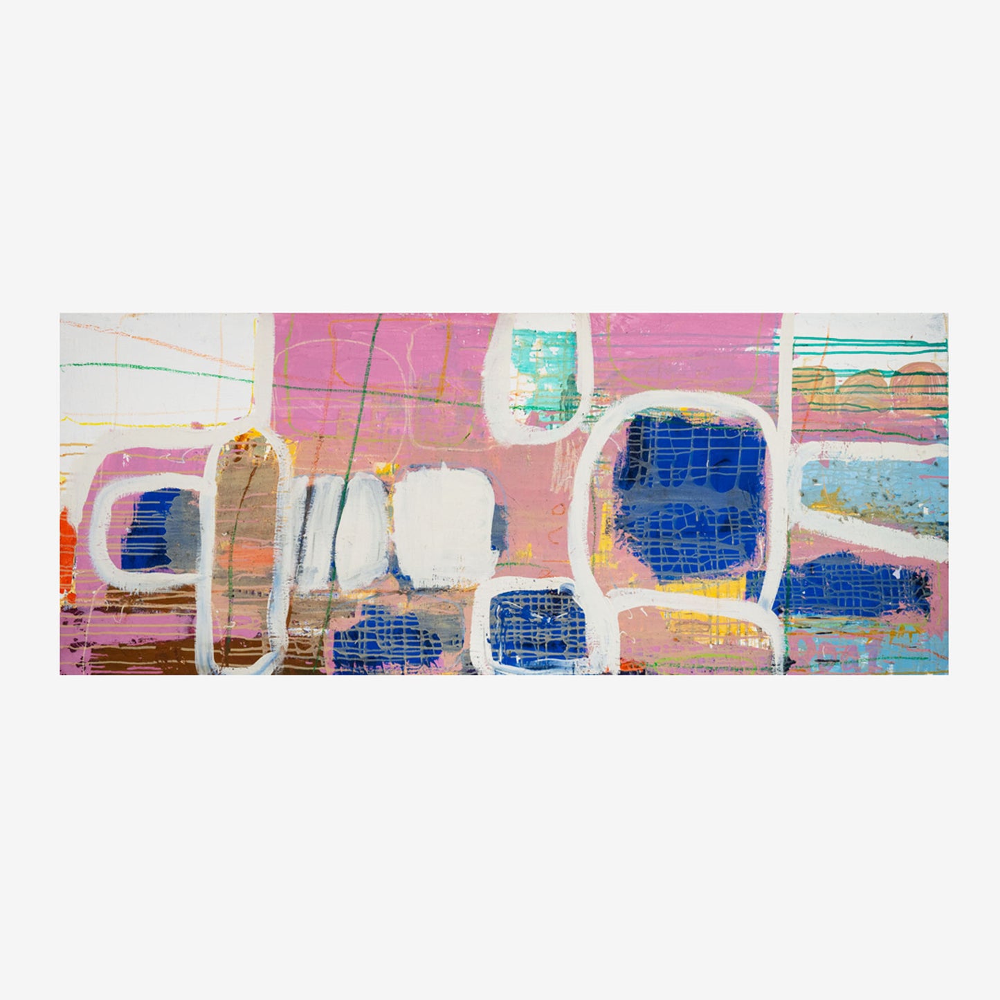 Lukas Göthman, öljyvärityö 170 x 70 cm