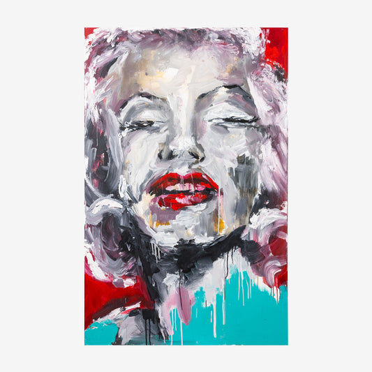 Minna Pietarinen, Marilyn 2023 90 x 140 cm