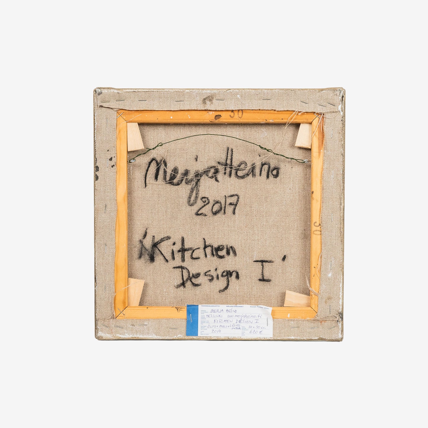 Merja Heino, Kitchen Design I, 30 x 30 cm