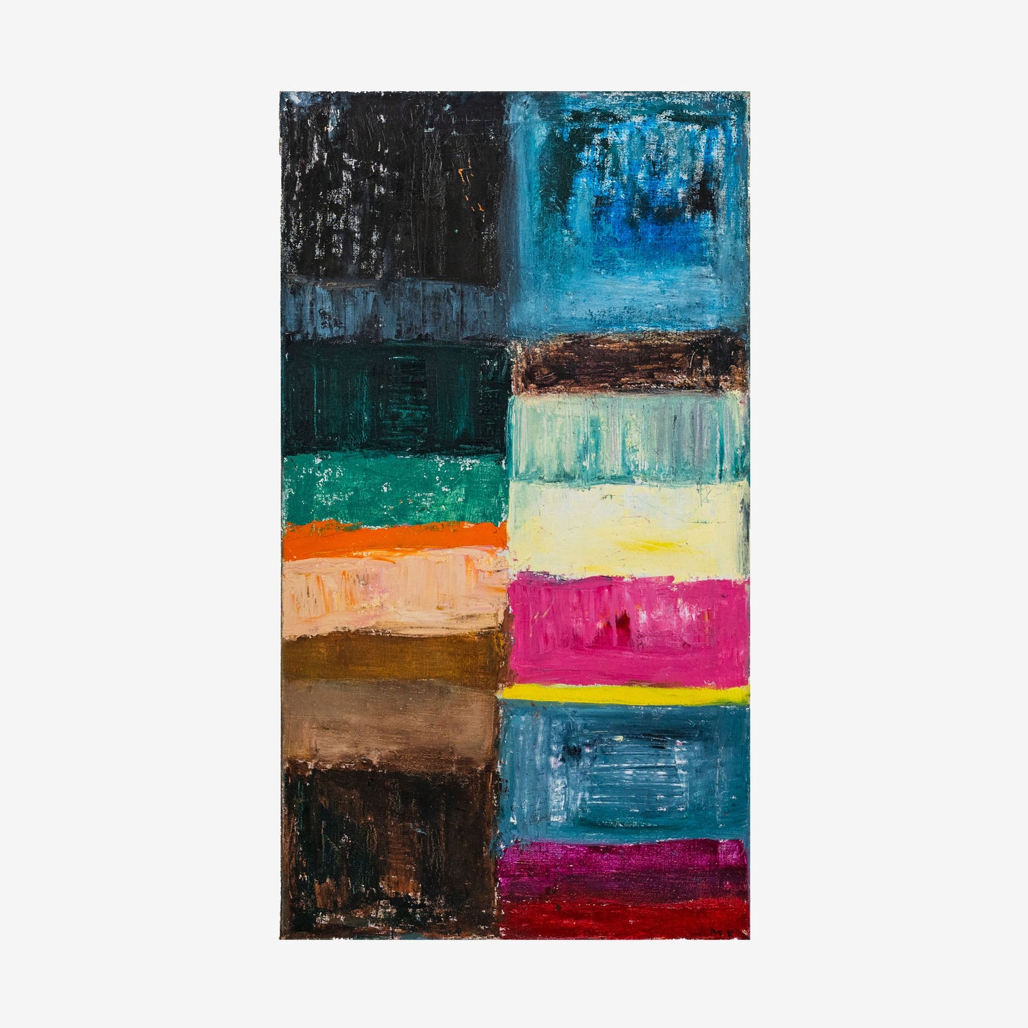 Milla Kuosmanen, Värejä, 100 x 55 cm