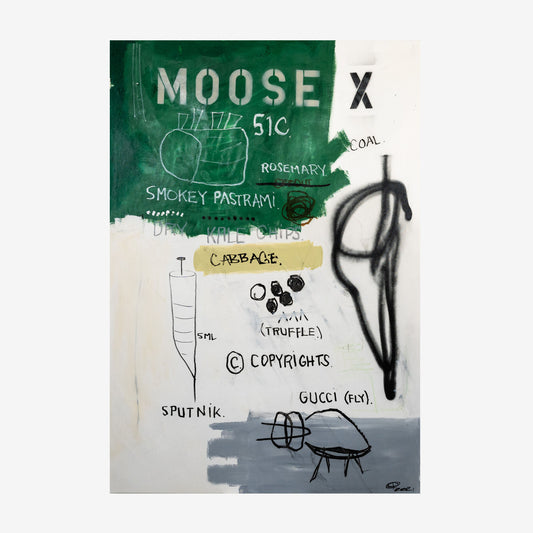 Petteri Luoto, Moose X, 110 x 159 cm