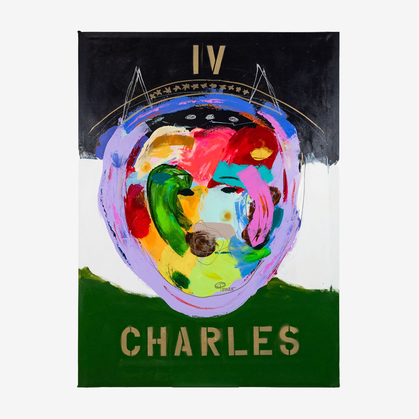 Petteri Luoto, Charles, 160 x 112 cm