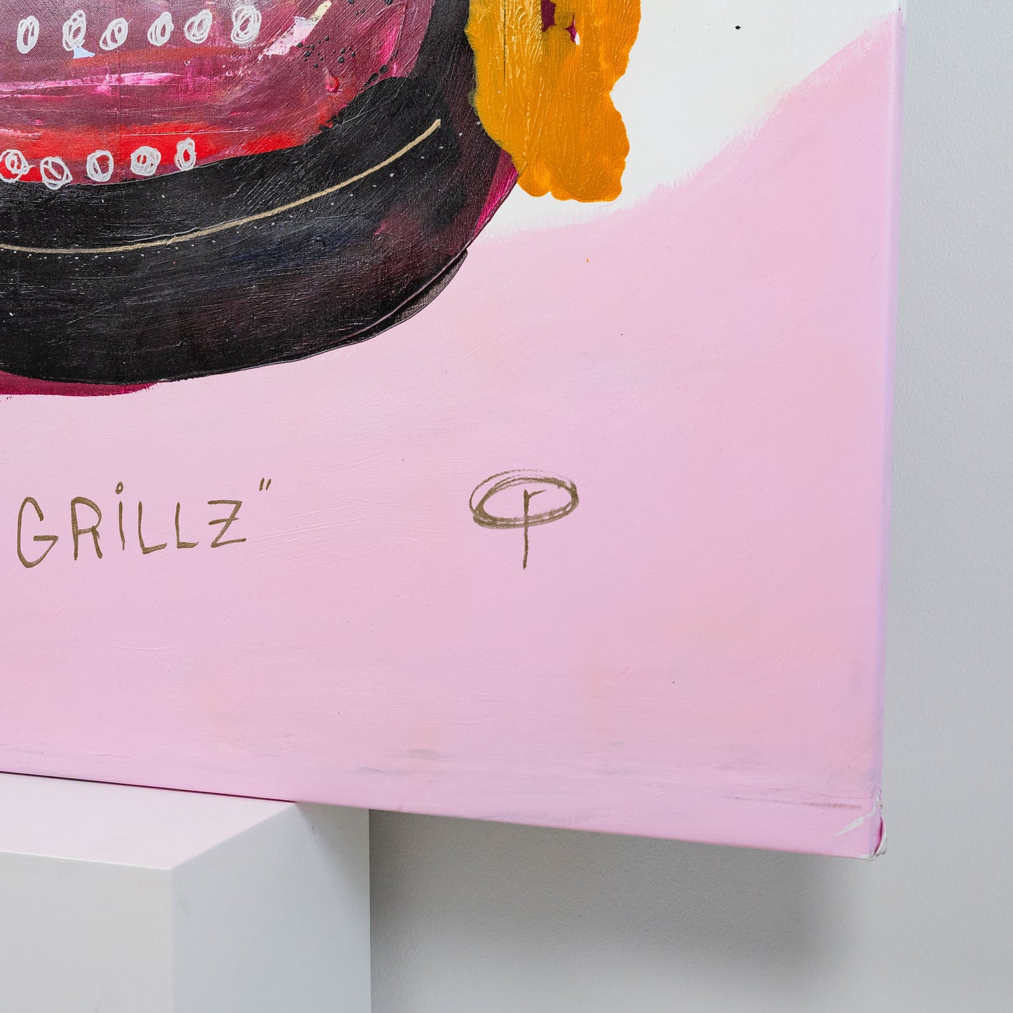 Petteri Luoto, Grillz, 165 x 112 cm