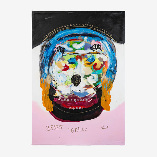 Petteri Luoto, Grillz, 165 x 112 cm