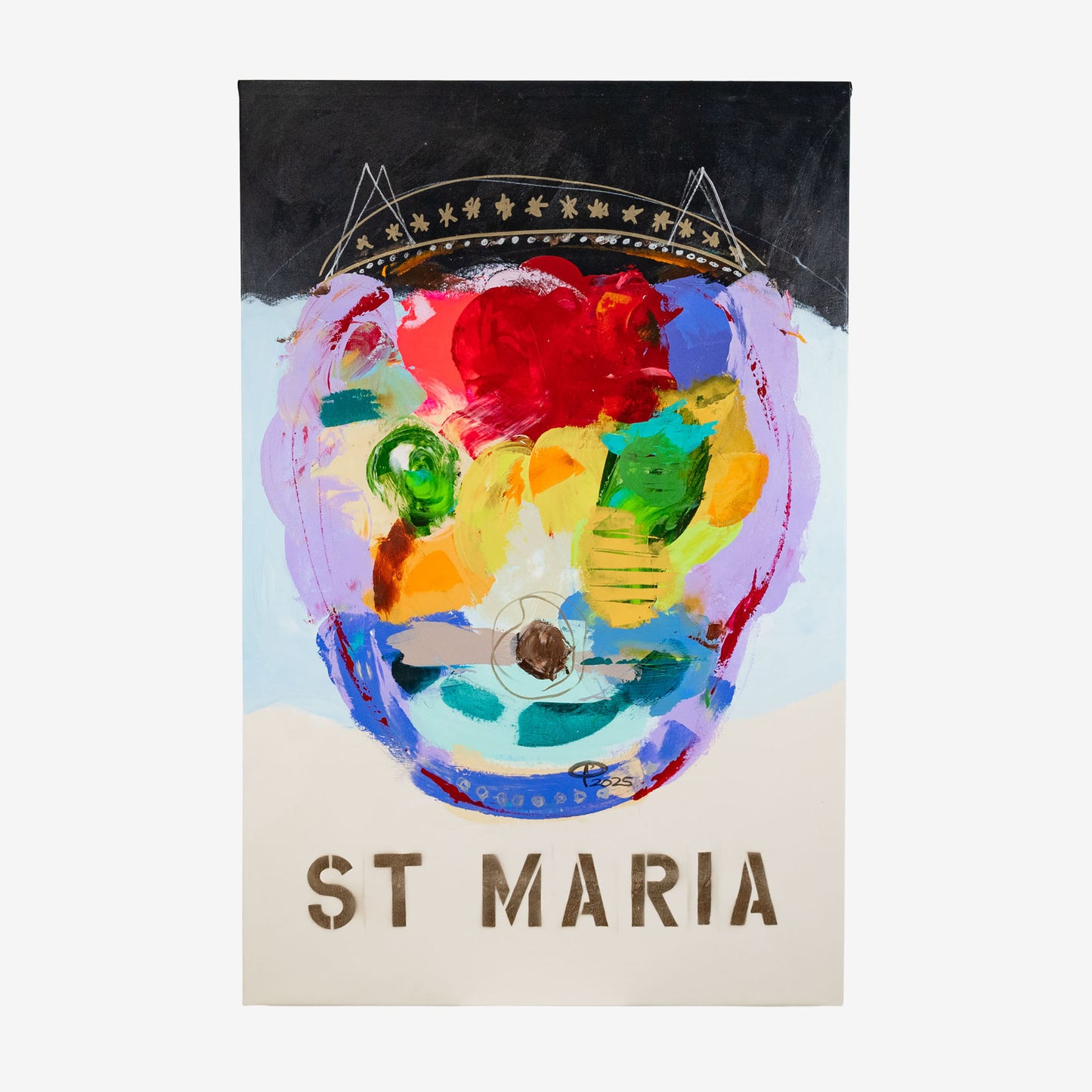 Petteri Luoto, St. Maria, 160 x 105 cm