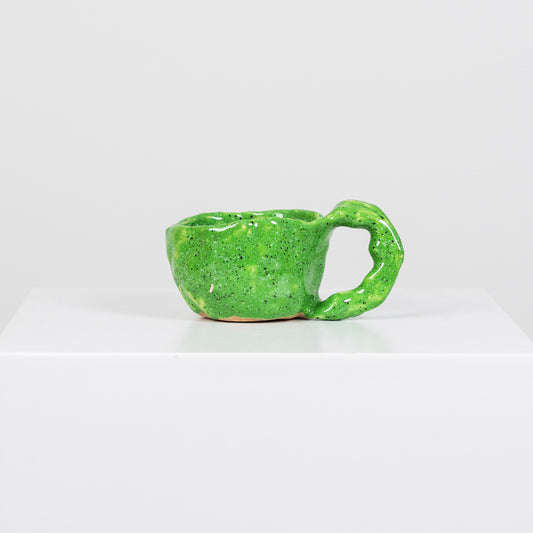 Emilie Holm Atelier -keramiikkamuki, vihreä