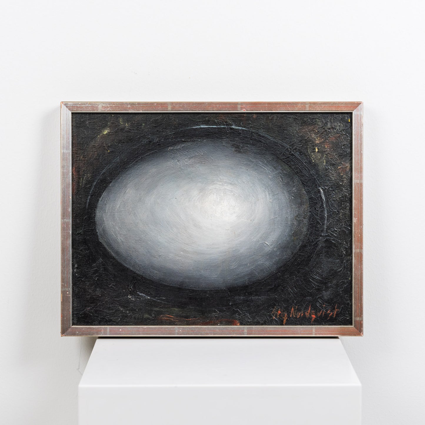 Stig Nordqvist, öljytyö, 27 x 35 cm