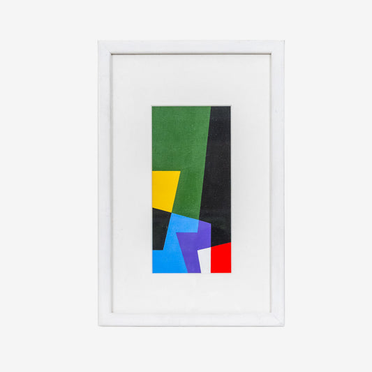 Gunnar Haller, litografia, akryyli, 32 x 21 cm