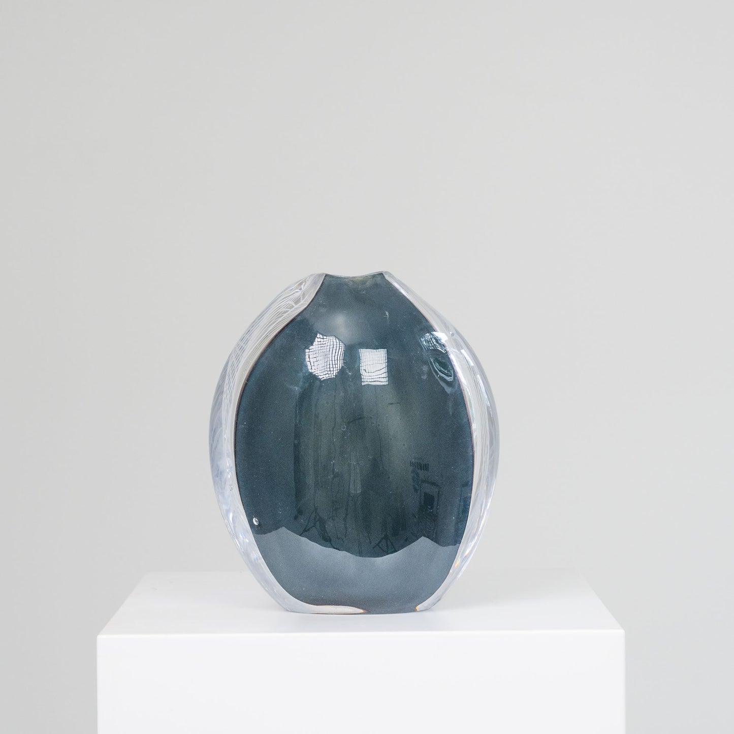 Puhallettu lasimaljakko, uniikkityö