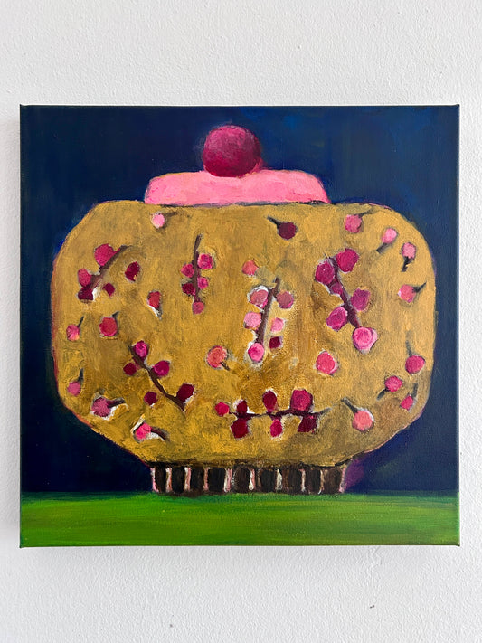 Liisa Laine, "Pikkumarja Ming", 40 x 40 cm