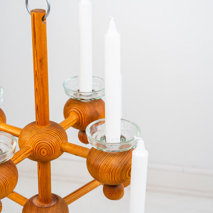 Aarikka-kynttiläkruunu, 2-tasoinen