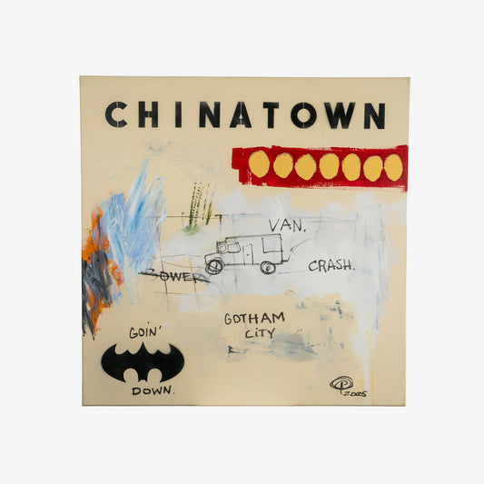 Petteri Luoto, "Chinatown", 2025, 100 x 100 cm