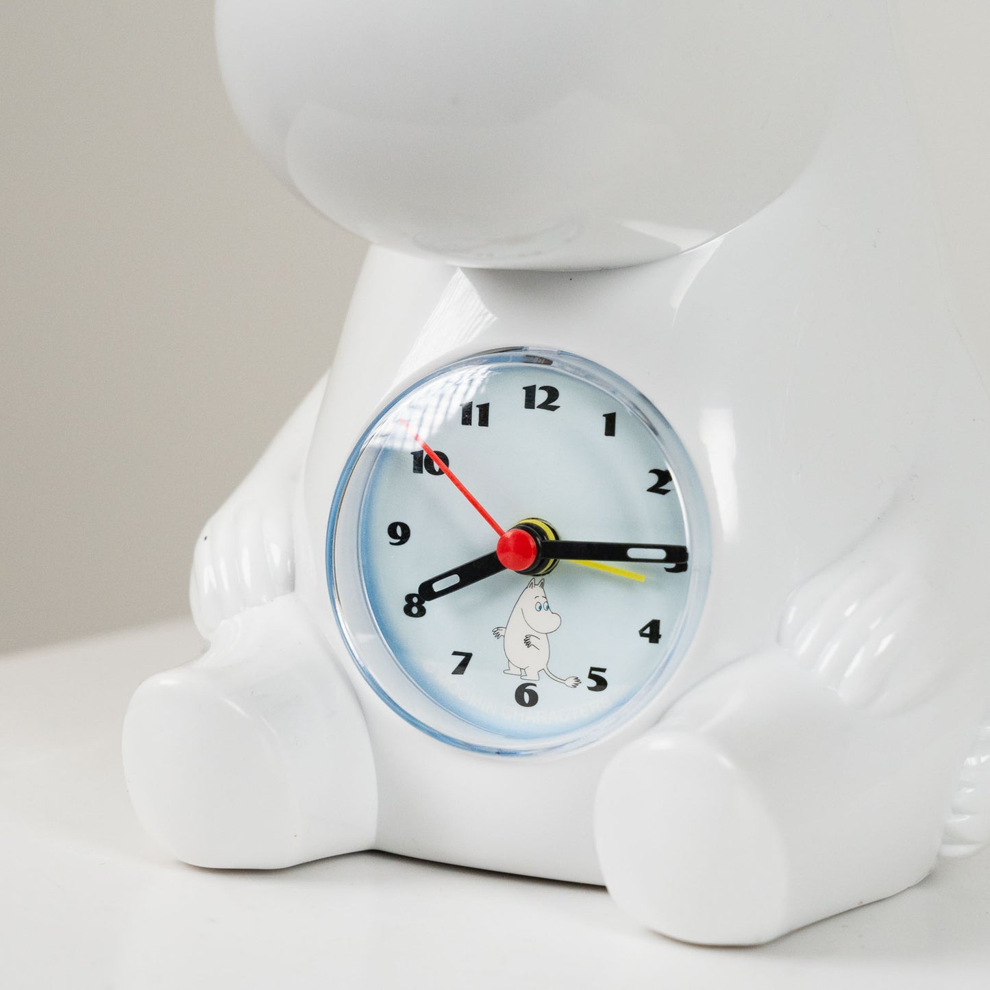 Muumi herätyskello, valkoinen