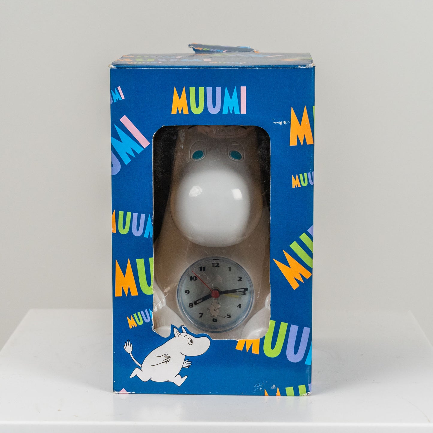 Muumi herätyskello, valkoinen