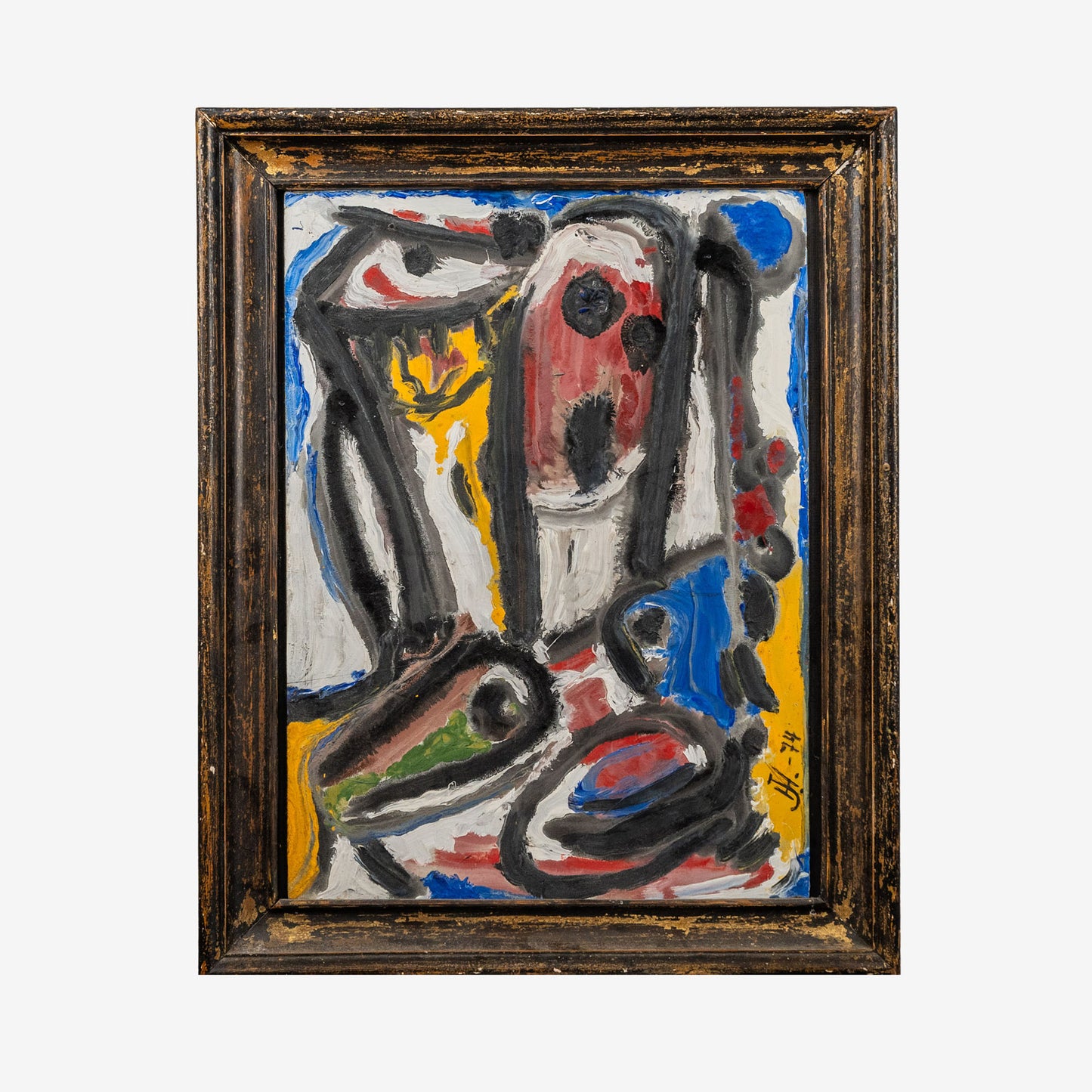 Herbert Johansson, öljytyö, 74 x 59 cm