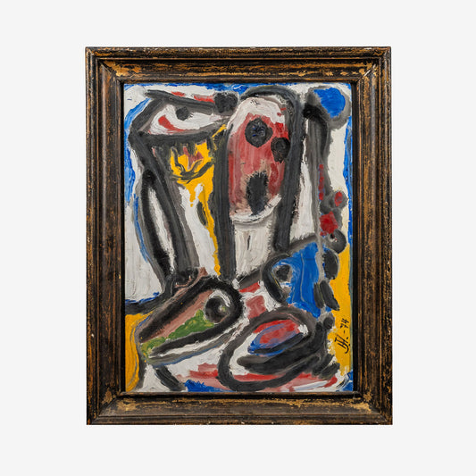 Herbert Johansson, öljytyö, 74 x 59 cm