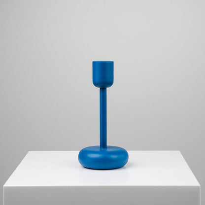 Iittala Nappula-kynttilänjalka, sininen