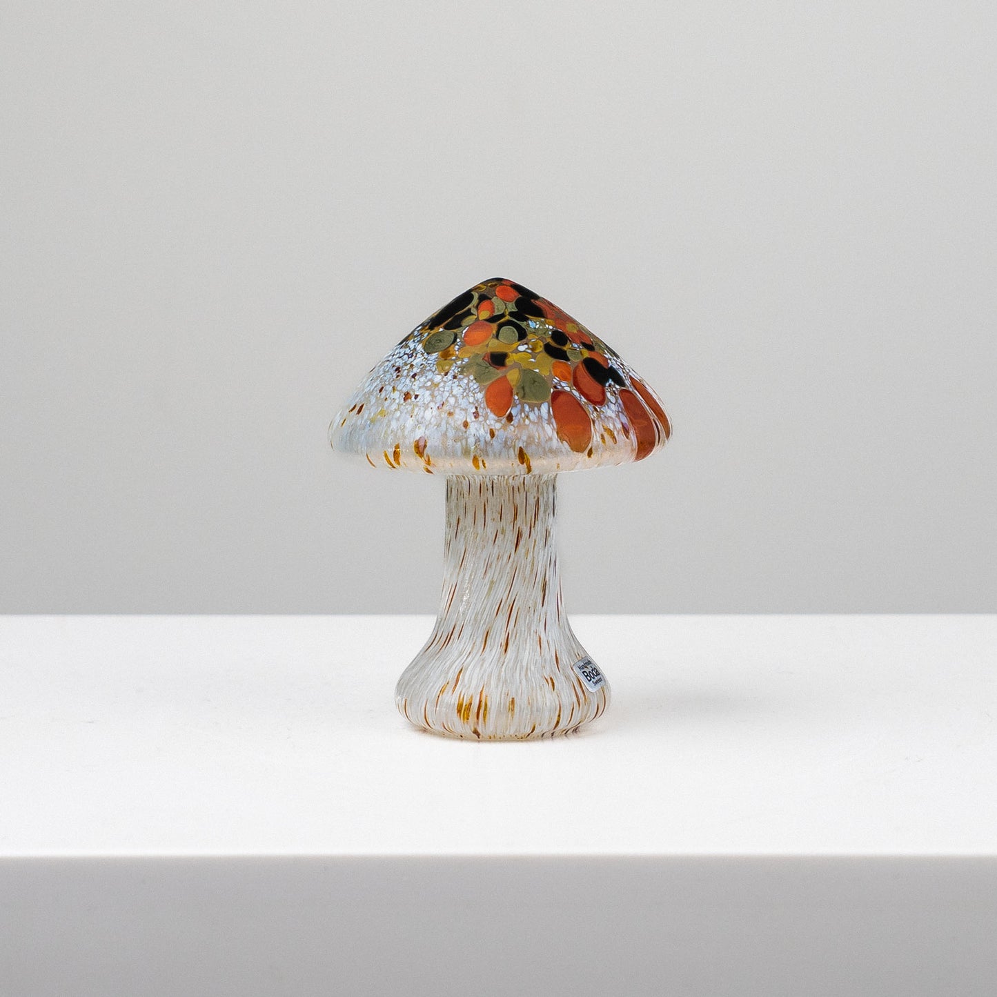 Kosta Boda lasinen sieni, neutraali