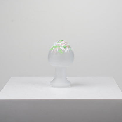 Kosta Boda lasinen sieni, valkoinen