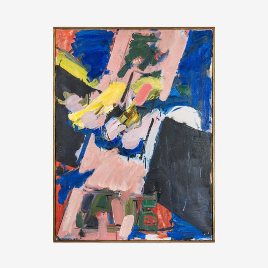 Lennart Aschenbrenner, "Bystdrottning I", 90 x 67 cm.
