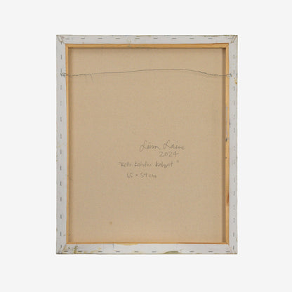 Liisa Laine, "Kello kahden kahvit", 65 x 54 cm