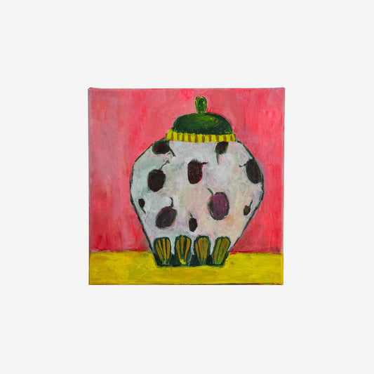 Liisa Laine, "Luumuhillo Ming", 40 x 40 cm