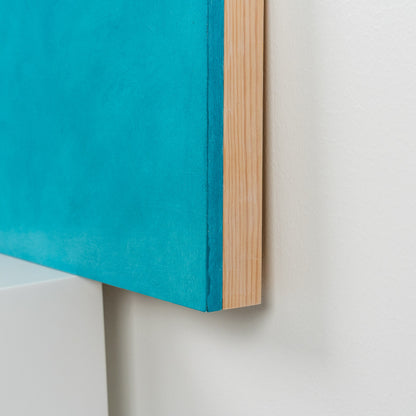 Merja Heino, Aurinko varjossa, 30 x 60 x 4 cm