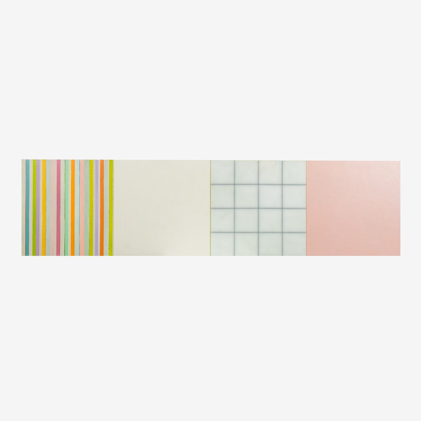 Merja Heino, Hattaraa - Cotton candy, 30 x 120 x 4 cm