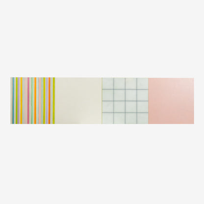 Merja Heino, Hattaraa - Cotton candy, 30 x 120 x 4 cm