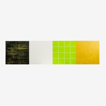 Merja Heino, Kevään vihreä - Forest Green, 30 x 120 x 4 cm