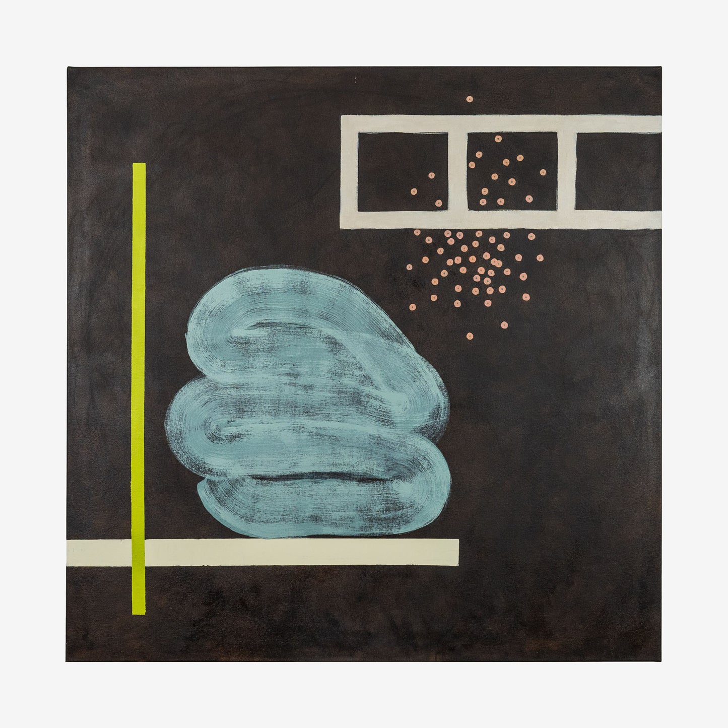 Merja Heino, Kitchen Stories - Baking Day, 120 x 120 cm