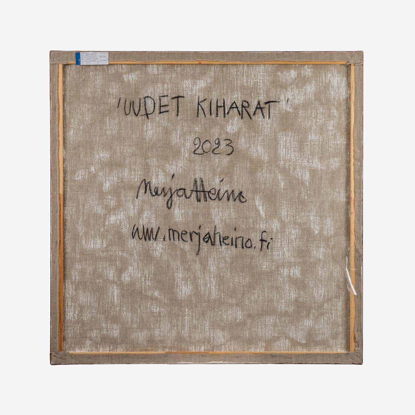Merja Heino, Uudet kiharat, 100 x 100 cm