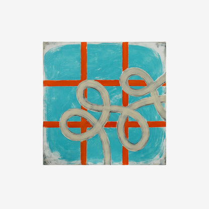 Merja Heino, Uudet kiharat 7, 73x 73 cm