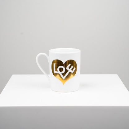 Vitra Love Heart -muki Gold