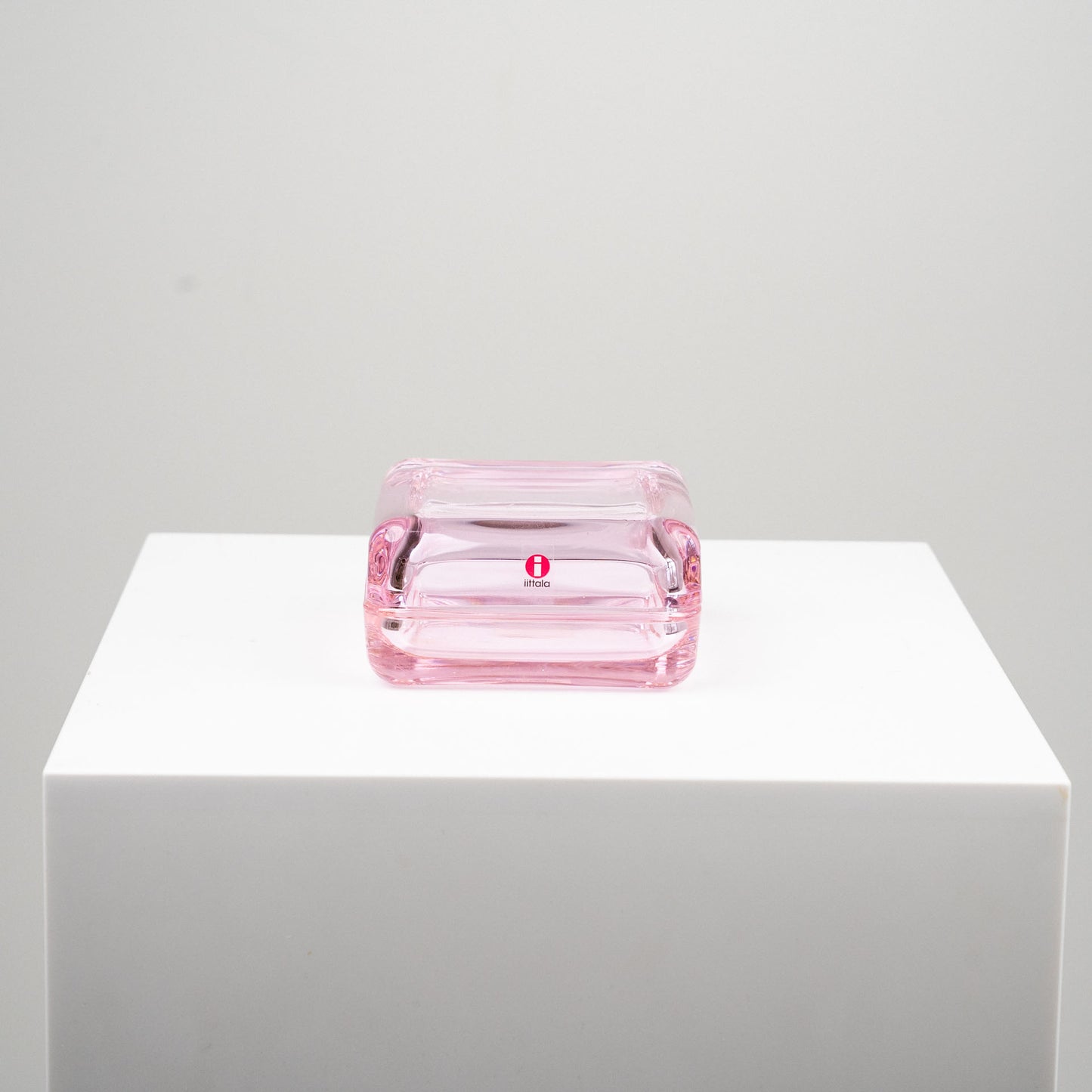 Iittala Vitriini 108x108 mm vaalea pinkki