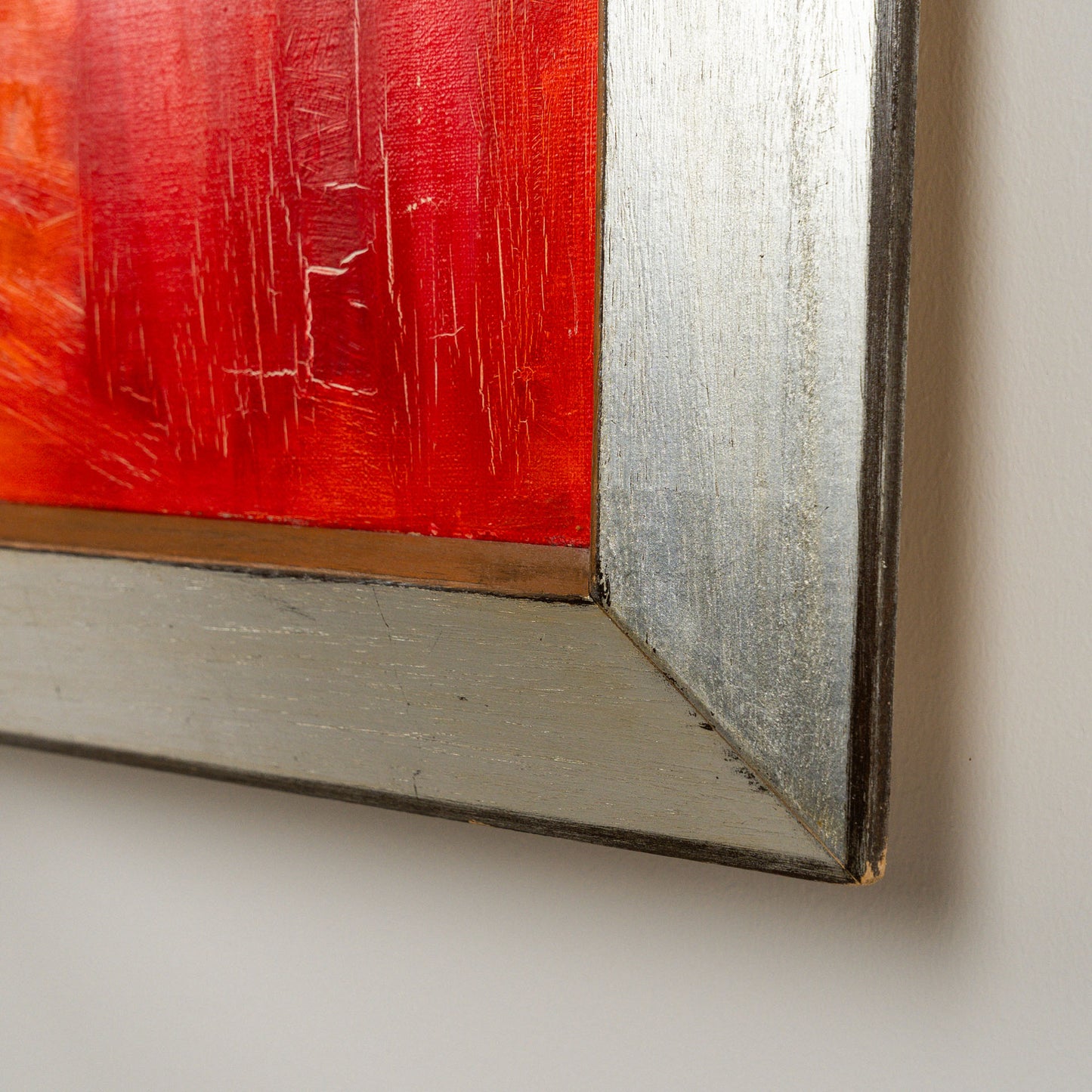 Riikka Soininen, öljytyö, 48 x 124 cm