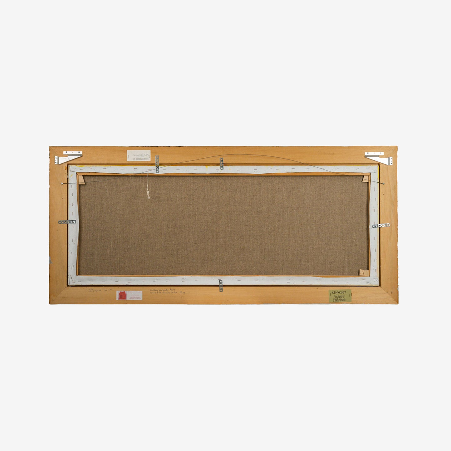 Riikka Soininen, öljytyö, 48 x 124 cm