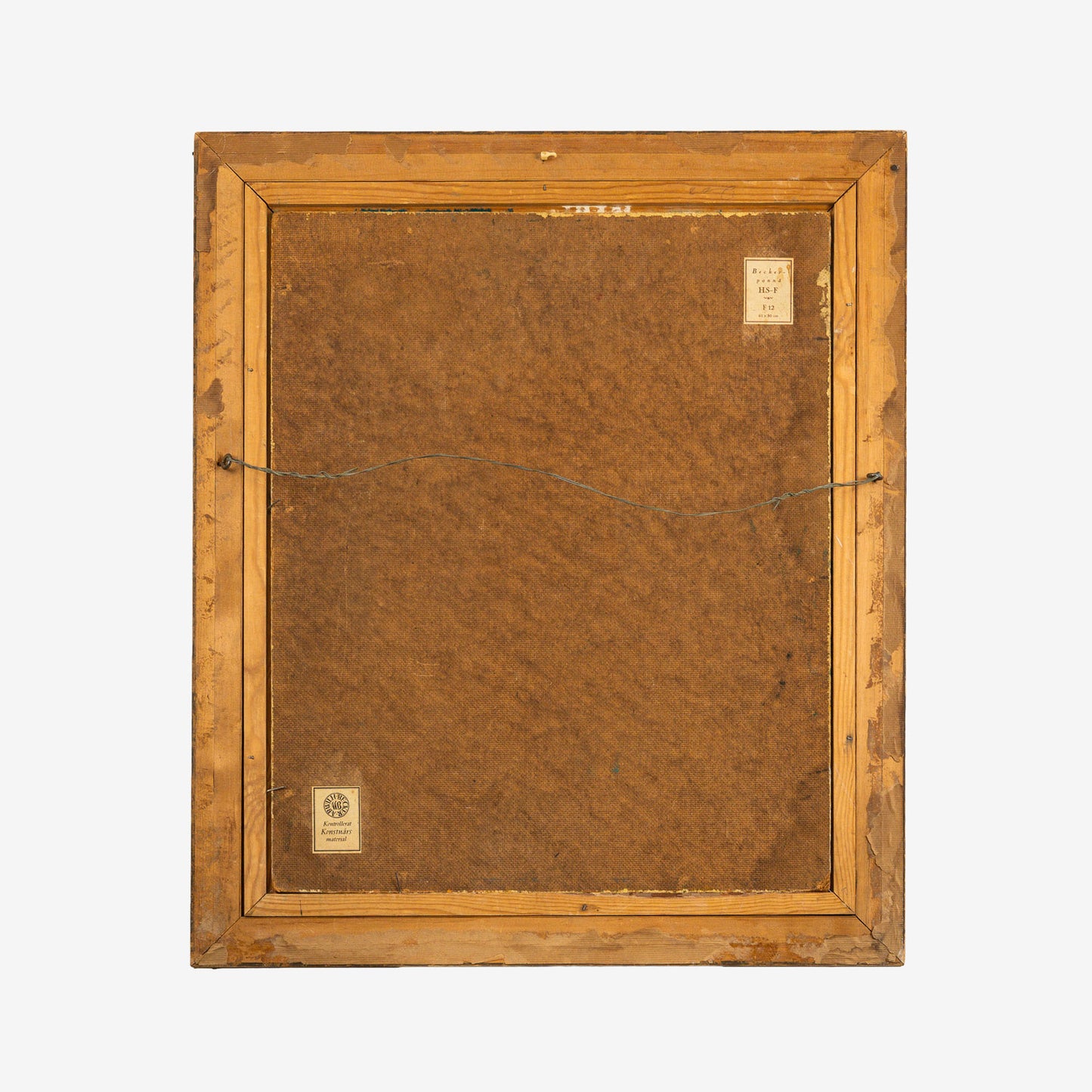 Sven Westman, öljytyö, 76 x 64 cm