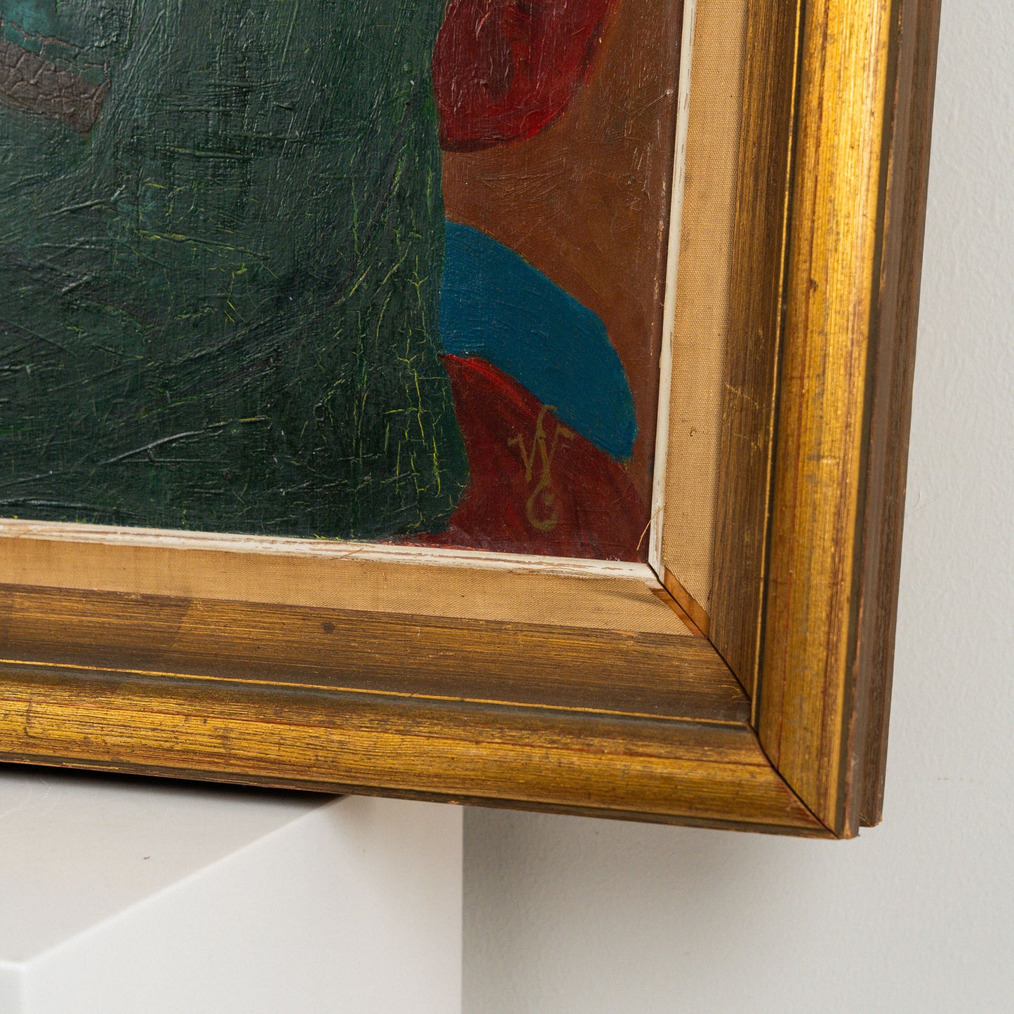 Sven Westman, öljytyö, 76 x 64 cm