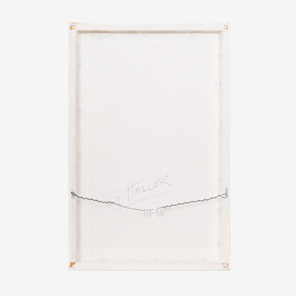 Gunnar Haller, litografia, akryyli, 32 x 21 cm