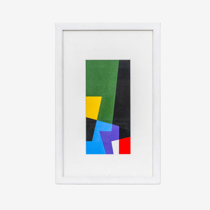 Gunnar Haller, litografia, akryyli, 32 x 21 cm