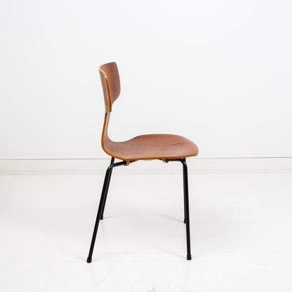 Fritz Hansen 3103 T-chair -tuoli, tiikki 1