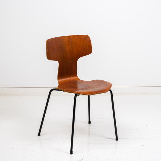 Fritz Hansen 3103 T-chair -tuoli, tiikki 2