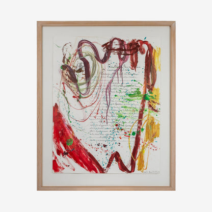 Ursula Backhaus, akryylityö, 87 x 71 cm