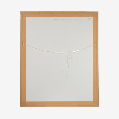 Ursula Backhaus, akryylityö, 87 x 71 cm